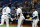 ST PETERSBURG, FLORIDA - APRIL 29: Josh Lowe #15 of the Tampa Bay Rays is congratulated by Wander Franco #5 and Yandy Diaz #2 after hitting a three run home run in the first inning against the Minnesota Twins at Tropicana Field on April 29, 2022 in St Petersburg, Florida. (Photo by Julio Aguilar/Getty Images)
