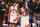TORONTO, ON- APRIL 28 - Toronto Raptors forward Pascal Siakam (43) disputes a call as the Toronto Raptors fall the Philadelphia 76ers in Game 6 and lose their first round NBA playoff series 4-2 in Scotiabank Arena in Toronto. April 28, 2022. (Steve Russell/Toronto Star via Getty Images)