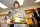 ORLANDO, FL - JUNE 14: Pau Gasol #16 of the Los Angeles Lakers celebrates with the Larry O'Brien Championship trophy in the locker room after the Lakers won 99-86 to win the NBA Championship against the Orlando Magic in Game Five of the 2009 NBA Finals at Amway Arena on June 14, 2009 in Orlando, Florida. NOTE TO USER: User expressly acknowledges and agrees that, by downloading and or using this photograph, User is consenting to the terms and conditions of the Getty Images License Agreement. Mandatory Credit: 2009 NBAE (Photo by Jesse D. Garrabrant/NBAE via Getty Images)