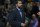 Detroit Pistons assistant coach Rasheed Wallace looks on against the Denver Nuggets in the first quarter of an NBA basketball game in Denver on Wednesday, March 19, 2014. (AP Photo/David Zalubowski)