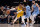 MEMPHIS, TENNESSEE - DECEMBER 29: Los Angeles Lakers guard Russell Westbrook #0 handles the ball against Memphis Grizzlies guard Ja Morant #12 during the game at FedExForum on December 29, 2021 in Memphis, Tennessee. NOTE TO USER: User expressly acknowledges and agrees that, by downloading and or using this photograph, User is consenting to the terms and conditions of the Getty Images License Agreement.  (Photo by Justin Ford/Getty Images)