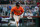 SCOTTSDALE, AZ - MAY 25: Oregon State Beavers Fielder Jacob Melton (29) watches his hit land in center field during the PAC12 Baseball Tournament game between the Washington Huskies and the Oregon State Beavers on May 25, 2022, at Scottsdale Stadium in Scottsdale, AZ. (Photo by Zac BonDurant/Icon Sportswire via Getty Images)