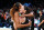 BROOKLYN, NY - JUNE 19: DiDi Richards #2 of the New York Liberty hugs Sue Bird #10 of the Seattle Storm after the game on June 19, 2022 at the Barclays Center in Brooklyn, New York. NOTE TO USER: User expressly acknowledges and agrees that, by downloading and or using this photograph, user is consenting to the terms and conditions of the Getty Images License Agreement. Mandatory Copyright Notice: Copyright 2022 NBAE (Photo by Evan Yu/NBAE via Getty Images)
