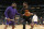PHOENIX, AZ - MAY 10: Assistant Coach Mark Bryant helps Deandre Ayton #22 of the Phoenix Suns warm up before the game against the Dallas Mavericks during Game 5 of the 2022 NBA Playoffs Western Conference Semifinals on May 10, 2022 at Footprint Center in Phoenix, Arizona. NOTE TO USER: User expressly acknowledges and agrees that, by downloading and or using this photograph, user is consenting to the terms and conditions of the Getty Images License Agreement. Mandatory Copyright Notice: Copyright 2022 NBAE (Photo by Barry Gossage/NBAE via Getty Images)