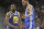 SAN ANTONIO, TX - MARCH 18: Kevin Durant #35 of the Golden State Warriors gets congratulations from Draymond Green #23 after making a basket against the San Antonio Spurs  at AT&T Center on March 18, 2019 in San Antonio, Texas.  NOTE TO USER: User expressly acknowledges and agrees that , by downloading and or using this photograph, User is consenting to the terms and conditions of the Getty Images License Agreement. (Photo by Ronald Cortes/Getty Images)