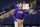 BRIDGEPORT, CT - MARCH 8:  LiAngelo Ball #3 of the Greensboro Swarm warms up prior to the game against the Westchester Knicks on March 8th, 2022 at Webster Bank Arena in Bridgeport, Connecticut. NOTE TO USER: User expressly acknowledges and agrees that, by downloading and/or using this Photograph, user is consenting to the terms and conditions of the Getty Images License Agreement. Mandatory Copyright Notice: Copyright 2021 NBAE (Photo by Johnnie Izquierdo/NBAE via Getty Images)