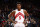TORONTO, CANADA - APRIL 28: OG Anunoby #3 of the Toronto Raptors looks on during the game against the Philadelphia 76ers during Round 1 Game 6 of the 2022 NBA Playoffs on April 28, 2022 at the Scotiabank Arena in Toronto, Ontario, Canada. NOTE TO USER: User expressly acknowledges and agrees that, by downloading and or using this Photograph, user is consenting to the terms and conditions of the Getty Images License Agreement. Mandatory Copyright Notice: Copyright 2022 NBAE (Photo by Vaughn Ridley/NBAE via Getty Images)
