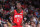 PORTLAND, OR - MARCH 26: Dennis Schroder #17 of the Houston Rockets looks on during the game against the Portland Trail Blazers on March 26, 2022 at the Moda Center Arena in Portland, Oregon. NOTE TO USER: User expressly acknowledges and agrees that, by downloading and or using this photograph, user is consenting to the terms and conditions of the Getty Images License Agreement. Mandatory Copyright Notice: Copyright 2022 NBAE (Photo by Sam Forencich/NBAE via Getty Images)