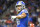 DETROIT, MICHIGAN - OCTOBER 17: T.J. Hockenson #88 of the Detroit Lions lines up against the line of scrimmage against the Cincinnati Bengals during the second quarter at Ford Field on October 17, 2021 in Detroit, Michigan. (Photo by Nic Antaya/Getty Images)