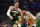 MILWAUKEE, WISCONSIN - MAY 13: Jayson Tatum #0 of the Boston Celtics drives to the basket against Brook Lopez #11 of the Milwaukee Bucks during the first quarter in Game Six of the 2022 NBA Playoffs Eastern Conference Semifinals at Fiserv Forum on May 13, 2022 in Milwaukee, Wisconsin. NOTE TO USER: User expressly acknowledges and agrees that, by downloading and/or using this photograph, User is consenting to the terms and conditions of the Getty Images License Agreement. (Photo by Stacy Revere/Getty Images)