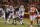 Football: NFL Playoffs: Buffalo Bills QB Josh Allen (17) calling signals during game vs Kansas City Chiefs at Arrowhead Stadium. Kansas City, MO 1/23/2022 CREDIT: David E. Klutho (Photo by David E. Klutho/Sports Illustrated via Getty Images) (Set Number: X163914 TK1)