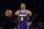 Los Angeles Lakers guard Russell Westbrook (0) controls the ball during an NBA basketball game against the Philadelphia 76ers in Los Angeles, Wednesday, March 23, 2022. (AP Photo/Ashley Landis)