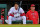 ANAHEIM, CA - JULY 12: Shohei Ohtani #17 of the Los Angeles Angels and interim manager Phil Nevin #88 look on from the dugout during the game against the Houston Astros at Angel Stadium of Anaheim on July 12, 2022 in Anaheim, California. (Photo by Jayne Kamin-Oncea/Getty Images)