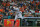 HOUSTON, TX - JULY 21:  New York Yankees designated hitter Aaron Judge (99) watches the pitch in the top of the first inning during the MLB doubleheader Game 1 between the New York Yankees and Houston Astros on July 21, 2022 at Minute Maid Park in Houston, Texas.  (Photo by Leslie Plaza Johnson/Icon Sportswire via Getty Images)
