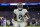 HOUSTON, TEXAS - JANUARY 09: Julio Jones #2 of the Tennessee Titans warms up against the Houston Texans prior to an NFL game at NRG Stadium on January 09, 2022 in Houston, Texas. (Photo by Cooper Neill/Getty Images)