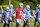 ALLEN PARK, MICHIGAN - JULY 29: Jared Goff #16 of the Detroit Lions warms up during the Detroit Lions Training Camp at the Lions Headquarters and Training Facility on July 29, 2022 in Allen Park, Michigan. (Photo by Nic Antaya/Getty Images)