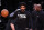 NEW YORK, NY - APRIL 25: Kyrie Irving of Brooklyn Nets warms up before NBA playoffs between Brooklyn Nets and Boston Celtics at the Barclays Center in Brooklyn of New York City, United States on April 25, 2022. (Photo by Tayfun Coskun/Anadolu Agency via Getty Images)