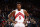 TORONTO, CANADA - APRIL 28: OG Anunoby #3 of the Toronto Raptors looks on during the game against the Philadelphia 76ers during Round 1 Game 6 of the 2022 NBA Playoffs on April 28, 2022 at the Scotiabank Arena in Toronto, Ontario, Canada. NOTE TO USER: User expressly acknowledges and agrees that, by downloading and or using this Photograph, user is consenting to the terms and conditions of the Getty Images License Agreement. Mandatory Copyright Notice: Copyright 2022 NBAE (Photo by Vaughn Ridley/NBAE via Getty Images)