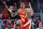 ATLANTA, GEORGIA - APRIL 22: John Collins #20 of the Atlanta Hawks celebrates a three pointer against the Miami Heat during the second quarter in Game Three of the Eastern Conference First Round at State Farm Arena on April 22, 2022 in Atlanta, Georgia. NOTE TO USER: User expressly acknowledges and agrees that, by downloading and or using this photograph, User is consenting to the terms and conditions of the Getty Images License Agreement. (Photo by Kevin C. Cox/Getty Images)