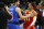 DALLAS, TEXAS - FEBRUARY 06: Luka Doncic #77 of the Dallas Mavericks has a moment with Trae Young #11 of the Atlanta Hawks after the game at American Airlines Center on February 06, 2022 in Dallas, Texas. NOTE TO USER: User expressly acknowledges and agrees that, by downloading and or using this photograph, User is consenting to the terms and conditions of the Getty Images License Agreement. (Photo by Richard Rodriguez/Getty Images)