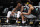 ATLANTA, GA - APRIL 4: James Wiseman #33 talks with Jordan Poole #3 of the Golden State Warriors before the game against the Atlanta Hawks on APRIL 4, 2021 at State Farm Arena in Atlanta, Georgia.  NOTE TO USER: User expressly acknowledges and agrees that, by downloading and/or using this Photograph, user is consenting to the terms and conditions of the Getty Images License Agreement. Mandatory Copyright Notice: Copyright 2021 NBAE (Photo by Joe Murphy/NBAE via Getty Images)