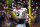 INDIANAPOLIS, IN - JANUARY 10: Georgia Bulldogs PK Jared Zirkel (99) holds up and celebrates with the National Championship Trophy after the Alabama Crimson Tide versus the Georgia Bulldogs in the College Football Playoff National Championship, on January 10, 2022, at Lucas Oil Stadium in Indianapolis, IN.  (Photo by Robin Alam/Icon Sportswire via Getty Images)