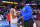 MEMPHIS, TENNESSEE - APRIL 09: Ja Morant #12 of the Memphis Grizzlies and Zion Williamson #1 of the New Orleans Pelicans after the game at FedExForum on April 09, 2022 in Memphis, Tennessee. NOTE TO USER: User expressly acknowledges and agrees that , by downloading and or using this photograph, User is consenting to the terms and conditions of the Getty Images License Agreement. (Photo by Justin Ford/Getty Images)