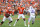 CLEMSON, SC - SEPTEMBER 10: Clemson Tigers quarterback DJ Uiagalelei (5) looks to throw a pass during a college football game between the Furman Paladins and the Clemson Tigers on September 10, 2022, at Clemson Memorial Stadium in Clemson, S.C.  (Photo by John Byrum/Icon Sportswire via Getty Images)