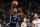 Greece's Giannis Antetokounmpo plays the ball during the FIBA Eurobasket 2022 Quarter Final basketball match between Germany and Greece in Berlin, on September 13, 2022. (Photo by Oliver Behrendt / AFP) (Photo by OLIVER BEHRENDT/AFP via Getty Images)