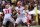 WINSTON-SALEM, NC - SEPTEMBER 24: DJ Uiagalelei (5) of the Clemson Tigers looks to pass the ball during a football game between the Wake Forest Demon Deacons and the Clemson Tigers on September 24, 2022, at Truist Field in Winston-Salem, NC. (Photo by David Jensen/Icon Sportswire via Getty Images)
