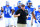 LEXINGTON, KY - SEPTEMBER 17: Kentucky Wildcats head coach Mark Stoops runs onto the field before a game between the Youngstown State Penguins and Kentucky Wildcats on September 17, 2022, at Kroger Field in Lexington, KY. (Photo by Jeff Moreland/Icon Sportswire via Getty Images)