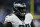 Philadelphia Eagles defensive tackle Jordan Davis (90) before an NFL football game against the Detroit Lions in Detroit, Sunday, Sept. 11, 2022. (AP Photo/Duane Burleson)