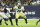 New Orleans Saints offensive lineman Trevor Penning (70) looks to block during an NFL preseason game against the Houston Texans on Saturday, August 13, 2022, in Houston. (AP Photo/Matt Patterson)