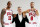 Chicago Bulls head coach Billy Donovan, center, stands with DeMar DeRozan (11) and Zach LaVine during the Bulls NBA basketball media day Monday, Sept. 26, 2022, in Chicago. (AP Photo/Charles Rex Arbogast)
