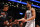 NEW YORK, NEW YORK - OCTOBER 03:  Ben Simmons #10 of the Brooklyn Nets is congratulated by teammates as he is taken out in the first quarter against the Philadelphia 76ers during a preseason game at Barclays Center on October 03, 2022 in the Brooklyn borough of New York City. NOTE TO USER: User expressly acknowledges and agrees that, by downloading and or using this photograph, User is consenting to the terms and conditions of the Getty Images License Agreement. (Photo by Elsa/Getty Images)