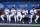 LOS ANGELES, CA - JULY 24: Los Angeles Dodgers first baseman Freddie Freeman (5), shortstop Trea Turner (6), second baseman Gavin Lux (9),  third baseman Max Muncy (13), right fielder Mookie Betts (50), and center fielder Cody Bellinger (35) sit in the dugout prior to a regular season game between the San Francisco Giants and Los Angeles Dodgers on July 24, 2022, at Dodger Stadium in Los Angeles, CA. (Photo by Brandon Sloter/Icon Sportswire via Getty Images)