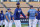 LOS ANGELES, CALIFORNIA - OCTOBER 10: Mookie Betts #50 of the Los Angeles Dodgers looks back as he walks on to the field during a workout before the MLB National League Division Series against the San Diego Padres at Dodger Stadium on October 10, 2022 in Los Angeles, California. (Photo by Harry How/Getty Images)