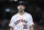 HOUSTON, TEXAS - OCTOBER 04: Justin Verlander #35 of the Houston Astros walks to the dugout at the end of the first inning during the game against the Philadelphia Phillies at Minute Maid Park on October 04, 2022 in Houston, Texas. (Photo by Logan Riely/Getty Images)