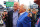 FOXBOROUGH, MA - OCTOBER 17:  Dallas Cowboys owner Jerry Jones and New England Patriots owner Robert Kraft prior to the National Football League game between the New England Patriots and the Dallas Cowboys on October 17, 2021 at Gillette Stadium in Foxborough, MA.    (Photo by Rich Graessle/Icon Sportswire via Getty Images)