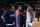SAN FRANCISCO, CA - MAY 13: Stephen Curry #30 of the Golden State Warriors and Jaren Jackson Jr. #13 of the Memphis Grizzlies embrace after the game during Game 6 of the 2022 NBA Playoffs Western Conference Semifinals on May 13, 2022 at Chase Center in San Francisco, California. NOTE TO USER: User expressly acknowledges and agrees that, by downloading and or using this photograph, user is consenting to the terms and conditions of Getty Images License Agreement. Mandatory Copyright Notice: Copyright 2022 NBAE (Photo by Garrett Ellwood/NBAE via Getty Images)