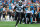 CHARLOTTE, NC - SEPTEMBER 25: Brian Burns (53) of the Carolina Panthers celebrates after a turnover during a football game between the Carolina Panthers and the New Orleans Saints on September 25, 2022, at Bank of America Stadium in Charlotte, NC. (Photo by David Jensen/Icon Sportswire via Getty Images)
