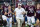 ARLINGTON, TX - SEPTEMBER 24: Texas A&M Aggies head coach Jimbo Fisher leads his team onto he field during the Southwest Classic college football game between the Texas A&M Aggies and the Arkansas Razorbacks on September 24, 2022 at AT&T Stadium in Arlington, TX.  (Photo by Matthew Visinsky/Icon Sportswire via Getty Images)