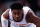NEW YORK, NEW YORK - OCTOBER 24: RJ Barrett #9 of the New York Knicks looks on during the first quarter of the game against the Orlando Magic at Madison Square Garden on October 24, 2022 in New York City. NOTE TO USER: User expressly acknowledges and agrees that, by downloading and or using this photograph, User is consenting to the terms and conditions of the Getty Images License Agreement. (Photo by Dustin Satloff/Getty Images)