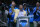DETROIT, MI - OCTOBER 31:  Former Detroit Lions running back Barry Sanders announces former Lions linebacker Chris Spielmans (not pictured) induction into the Pride of the Lions during halftime of a regular season NFL game between the Philadelphia Eagles and the Detroit Lions on October 31, 2021 at Ford Field in Detroit, Michigan.  (Photo by Scott W. Grau/Icon Sportswire via Getty Images)