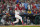 Philadelphia Phillies' Bryce Harper watches his two-run home run during the first inning in Game 3 of baseball's World Series between the Houston Astros and the Philadelphia Phillies on Tuesday, Nov. 1, 2022, in Philadelphia. (AP Photo/David J. Phillip)