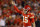 KANSAS CITY, MISSOURI - NOVEMBER 06: Patrick Mahomes #15 of the Kansas City Chiefs reacts to a play against the Tennessee Titans in the first half at Arrowhead Stadium on November 06, 2022 in Kansas City, Missouri. (Photo by David Eulitt/Getty Images)