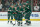 SAINT PAUL, MN - OCTOBER 08: Minnesota Wild Right Wing Mats Zuccarello (36) celebrates with teammates after a Minnesota goal during the NHL game between the Dallas Stars and Minnesota Wild, on October 8th, 2022, at Xcel Energy Center in Saint Paul, MN. (Photo by Bailey Hillesheim/Icon Sportswire via Getty Images)