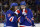 NEW YORK, NY - NOVEMBER 01: New York Rangers Left Wing Artemi Panarin (10) and  New York Rangers Center Mika Zibanejad (93) are pictured during the National Hockey League game between the Philadelphia Flyers and the New York Rangers on November 1, 2022 at Madison Square Garden in New York, NY. (Photo by Joshua Sarner/Icon Sportswire via Getty Images)