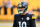 PITTSBURGH, PA - NOVEMBER 13:  Mitch Trubisky #10 of the Pittsburgh Steelers warms up prior to the game against the New Orleans Saints at Acrisure Stadium on November 13, 2022 in Pittsburgh, Pennsylvania. (Photo by Joe Sargent/Getty Images)