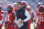 CINCINNATI, OH - NOVEMBER 25: Cincinnati Bearcats head coach Luke Fickell runs off of the field with his players at halftime of a college football game against the Tulane Green Wave on November 25, 2022 at Nippert Stadium in Cincinnati, Ohio. (Photo by Joe Robbins/Icon Sportswire via Getty Images)